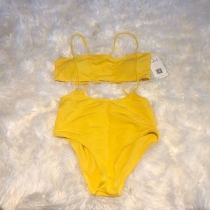 Yellow Two Piece